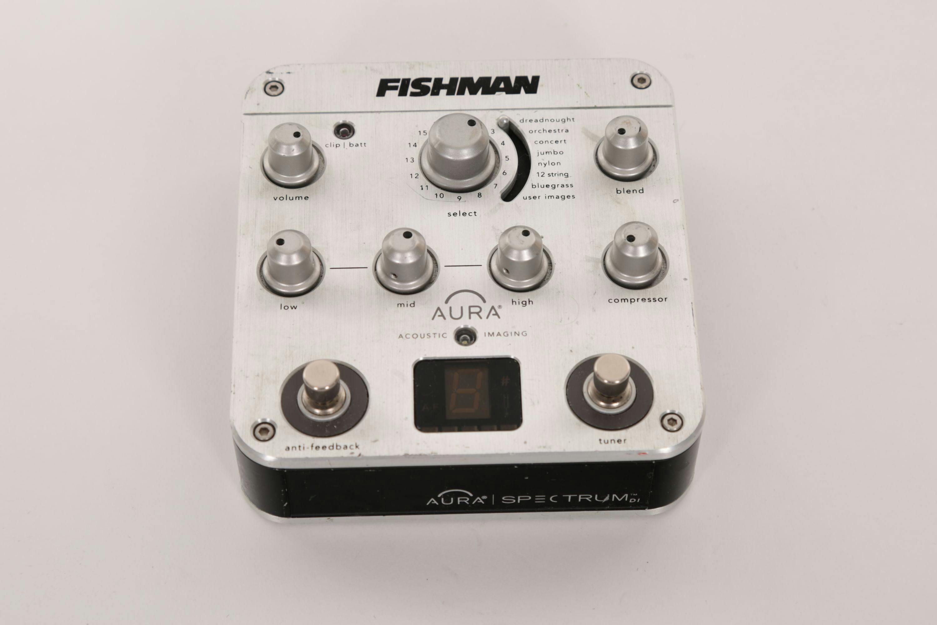 Second Hand - Fishman Aura Spectrum DI Acoustic Preamp Pedal